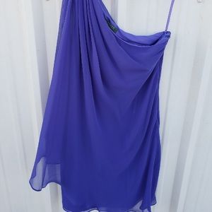 One Shoulder Ralph Lauren Dress